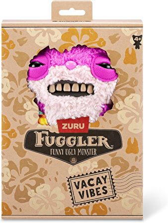 Vacay Vibes Tatil Havası ZURU Fuggler Komik Peluş Oyuncak - Sketchy Squirrel 22 cm