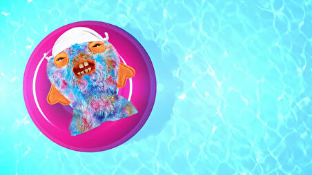 Vacay Vibes Tatil Havası ZURU Fuggler Komik Peluş Oyuncak - Cod Father 22 cm