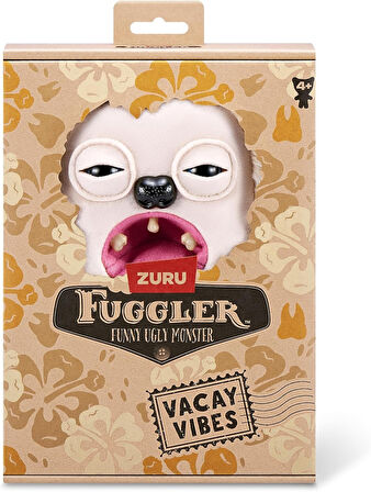 Vacay Vibes Tatil Havası ZURU Fuggler Komik Peluş Oyuncak - Hedge Grog 22 cm