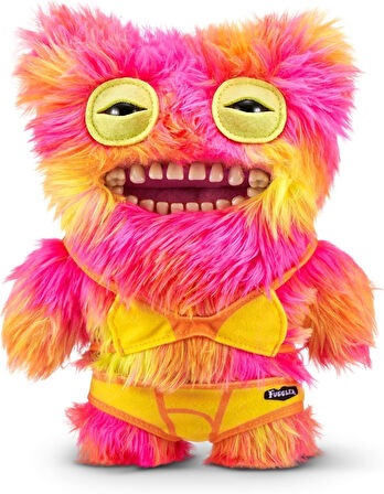 Vacay Vibes Tatil Havası ZURU Fuggler Komik Peluş Oyuncak - Mr Buttons 22 cm