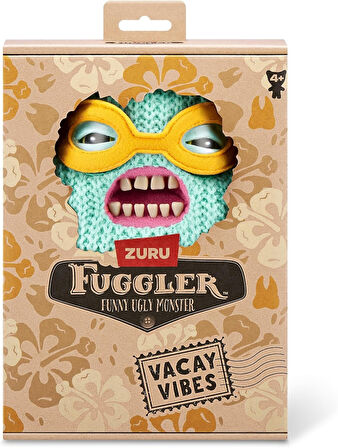 Vacay Vibes Tatil Havası ZURU Fuggler Komik Peluş Oyuncak - Mr Needles 22 cm