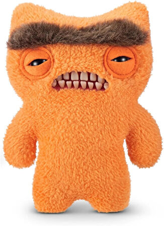 Kıllı Süper Yumuşak ZURU Fuggler Hairy Fuggs Peluş Oyuncak Munch Munch Monobrow Orange 22cm