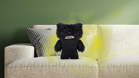 Gaz Çıkaran Fuggler Fart Face Sesli Hareket Sensörlü Komik Çirkin Peluş Oyuncak Munch Munch 22cm