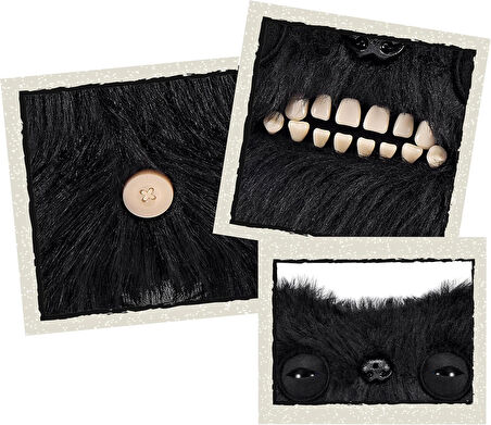 Gaz Çıkaran Fuggler Fart Face Sesli Hareket Sensörlü Komik Çirkin Peluş Oyuncak Munch Munch 22cm