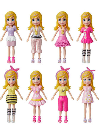 Polly Pocket Fashion Pack - Evcil Hayvanlı Aksesuarlı Moda Kombin Eğlencesi Oyun Seti