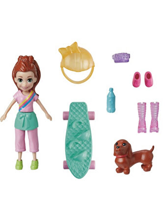 Polly Pocket Fashion Pack - Evcil Hayvanlı Aksesuarlı Moda Kombin Eğlencesi Oyun Seti