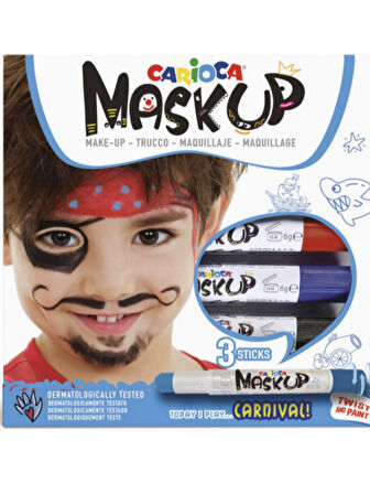 Carioca Face Paint - Yüz Boyası 6 Gr. 3 Renk