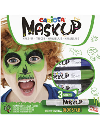 Carioca Face Paint - Yüz Boyası 6 Gr. 3 Renk