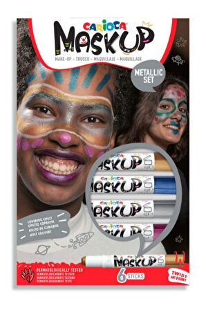 Carioca Face Paint - Yüz Boyası 6 Gr. 6 Renk