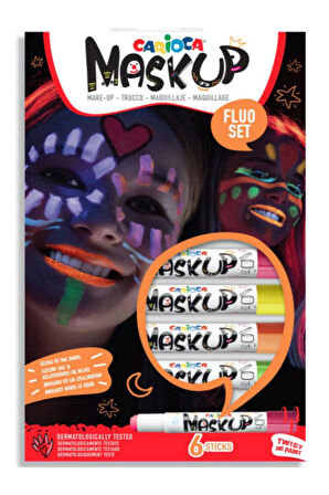 Carioca Face Paint - Yüz Boyası 6 Gr. 6 Renk