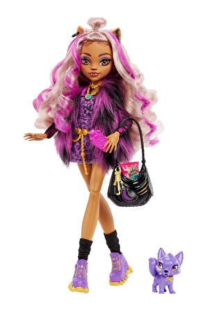 Monster High Ana Karakter Bebekler - Clawdeen Wolf Evcil Hayvanlı Ve Aksesuarlı Hpd53