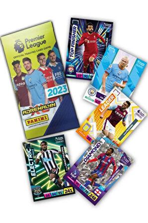 Premier League 2022 - 23 Trading Card - 2023 Ingiltere Premier Ligi Futbolcu Kartları ( 8 Paket )