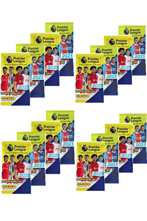 Premier League 2022 - 23 Trading Card - 2023 Ingiltere Premier Ligi Futbolcu Kartları ( 16 Paket )