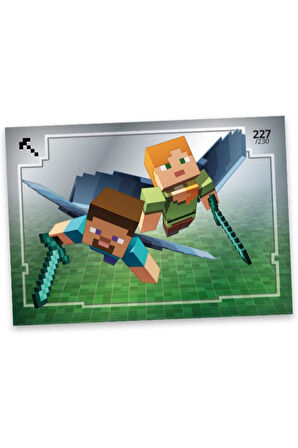 Panini Minecraft Trading Kart - 4 Paket
