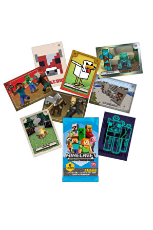 Panini Minecraft Trading Kart - 5 Paket