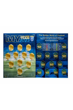 Panini Fifa 365 2023 Futbolcu Stickers Kartları Albümü 2 Paket Stickers