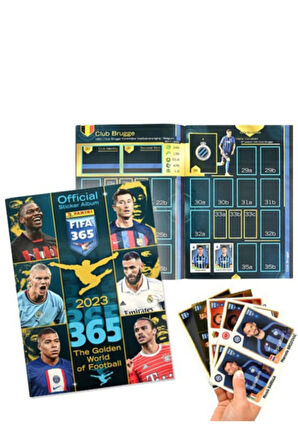 Fifa 365 2023 Futbolcu Stickers Kartları Albümü 2 Paket Stickers