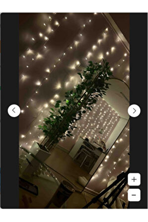 Dekorasyon Ve Özel Günler Için Gün Işıklı Fonksiyonlu 10 Saçaklı 200 Led Li Perde Ip