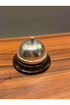 Hotel Resepsiyon Görevli Çağırma Zili - Restoran Şef Zili - 8.5 Cm