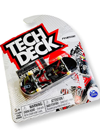 Tech Deck Parmak Kaykayı Tekli Paket 96 mm - Finesse