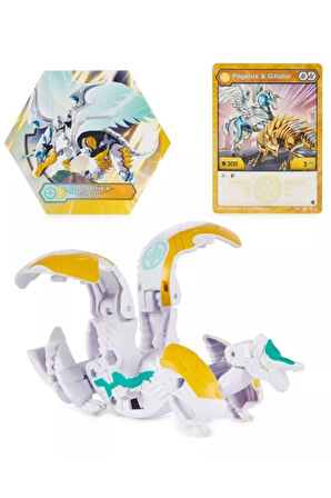 Bakugan Legends Bakugan Deka - Dev Jumbo Pegatrix X Gillator Figür