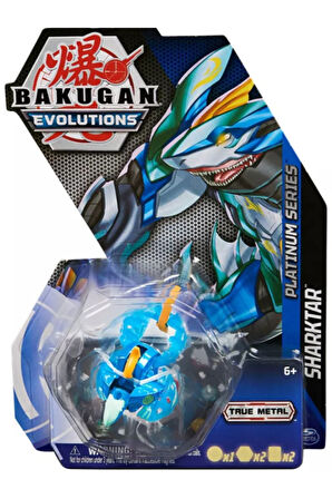 Bakugan Evolutions Platinum Series Blue Sharktar - 1 Adet