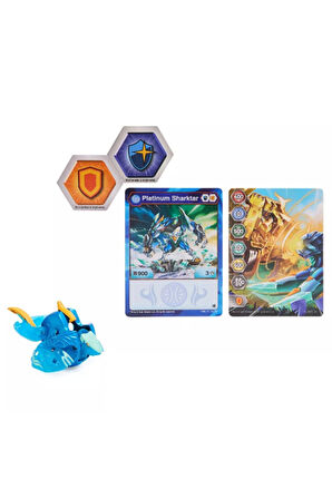 Bakugan Evolutions Platinum Series Blue Sharktar - 1 Adet
