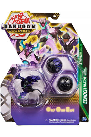Bakugan Legends Starter 3 lü Eenoch Ultra ile Cimoga ve Ryerazu