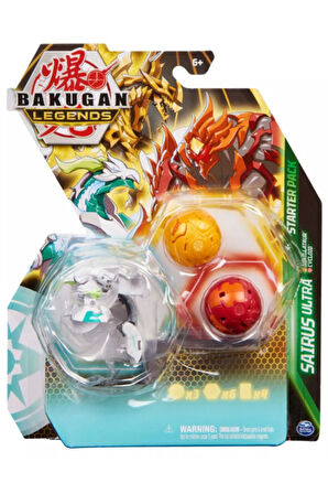 Bakugan Legends Starter 3 lü Sairus Ultra ile Auxillataur ve Cycloid