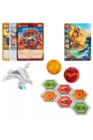 Bakugan Legends Starter 3 lü Sairus Ultra ile Auxillataur ve Cycloid