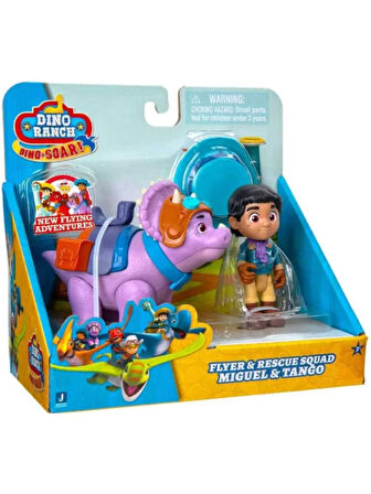 Dino Ranch 2'li Figür Paketi - Miguel ve Tango DNR0003 