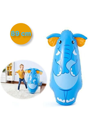 Hayvan Figürlü Sulu Hacı Yatmaz Fil Model 89 cm