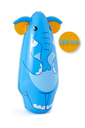 Hayvan Figürlü Sulu Hacı Yatmaz Fil Model 89 cm