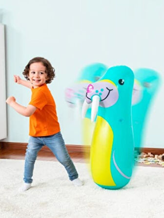 Hayvan Figürlü Sulu Hacı Yatmaz Deniz Aslanı Model 89 cm