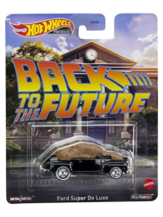 Premium Back To The Future Die - Cast Ford Super De Luxe 1:64 DMC55