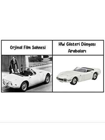 Premium 007 Toyota 2000gt Roadster 1:64 DMC55