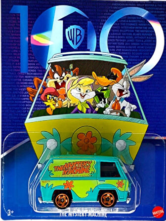 Warner Bros. 100. Yıl Temalı - 2023 Die - Cast Metal Döküm 5 li Koleksiyonluk Arabalar - HMV73