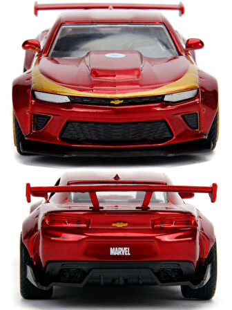 Marvel Iron Man 2016 Chevy Camaro Die - Cast Model Araba 1:32 - 13 cm