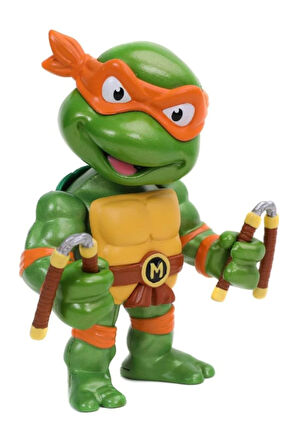 Ninja Kaplumbağalar Ninja Turtles - Die Cast Mi?chelangelo Çelik Döküm Figür 10 cm