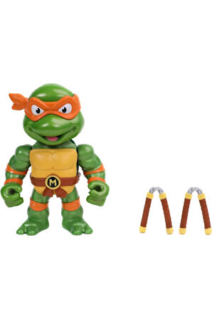 Ninja Kaplumbağalar Ninja Turtles - Die Cast Mi?chelangelo Çelik Döküm Figür 10 cm