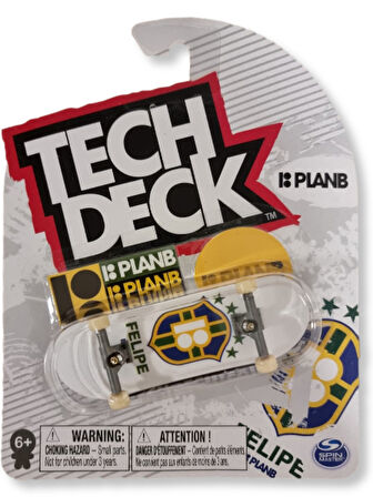 Tech Deck Parmak Kaykayı Tekli Paket 96 mm - I: PLANB