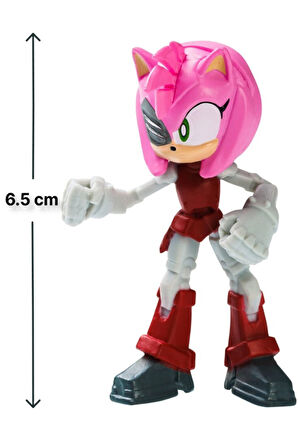 Sonic Prime 3 lü Figür Blister Set - Tails Nine + Rusty Rose + Rebel Rouge 6.5 cm - SON2020