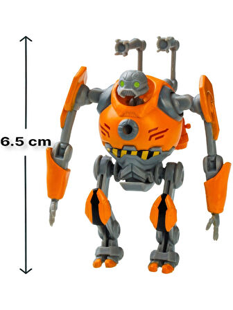 Sonic Prime 5 li Figür Set - Tails Nine + Eggforcer + Rusty Rose + Renegade Knucks + Sürpriz 6.5 cm