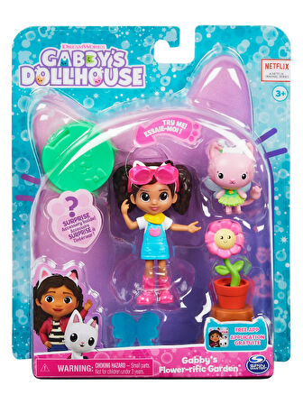 Gabby's Dollhouse Flower-rific Garden Oyun Seti