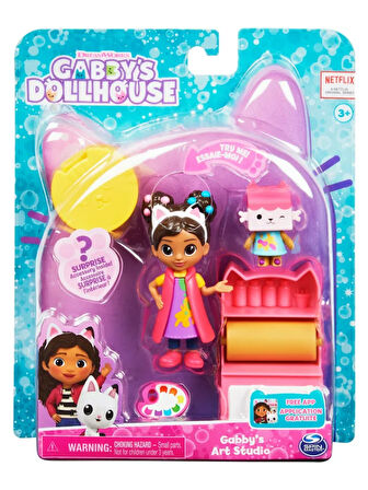 Gabby's Dollhouse Art Studio Sanat Atölyesi Oyun Seti