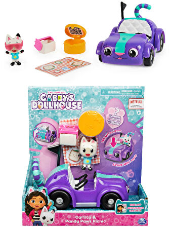 Gabby’s Dollhouse Carlita Pandy Paws Picnic - Gabby nin Arabası