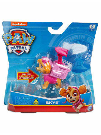 Paw Patrol Müzikli ve Rozetli Kahramanlar - Skye - 10 cm