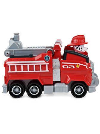 Paw Patrol Deluxe Marshall ve Dönüşebilen Delüks İtfaiye Aracı - 18 cm