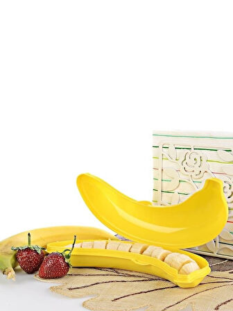 Muz Saklama Kutusu - 1 ADET -  22.4  cm