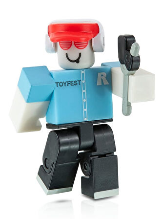 ROBLOX Deluxe Mystery Pack Seri 3 Greenville : Car Dealer Worker Milk74L80 Figür - Online Oyun Kodlu